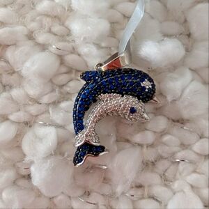 Sterling Silver Dolphin Pendant